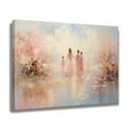 thumbnail image 2 of Abstract Art Modern Decorative Painting Four Women Walking In The Sea Of Flowers Framed Canvas Poster Bedroom Decor Sports Landscape Office Room Decor Gift,Frame-style,20x30inch(50x75cm), 2 of 8