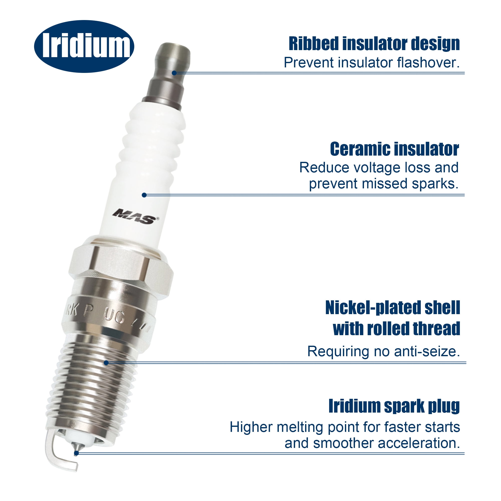 Performance Master FD487 Ignition Coils Spark Plugs & Wires Kit for Ford F-150 Expedition 4.6L + Free Anti-Seize
