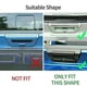 thumbnail image 3 of XL Red Compatible con Ford F150 F-150 2015-2022 manija de puerta cubierta de manija de puerta trasera, 3 of 5