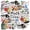 2A-35pcs, variant on 35pcs Cute Math Stickers Educational Science Stickers Geek Teacher Reward Stickers Kids Funny Stickers for Notebooks Luggage Laptop