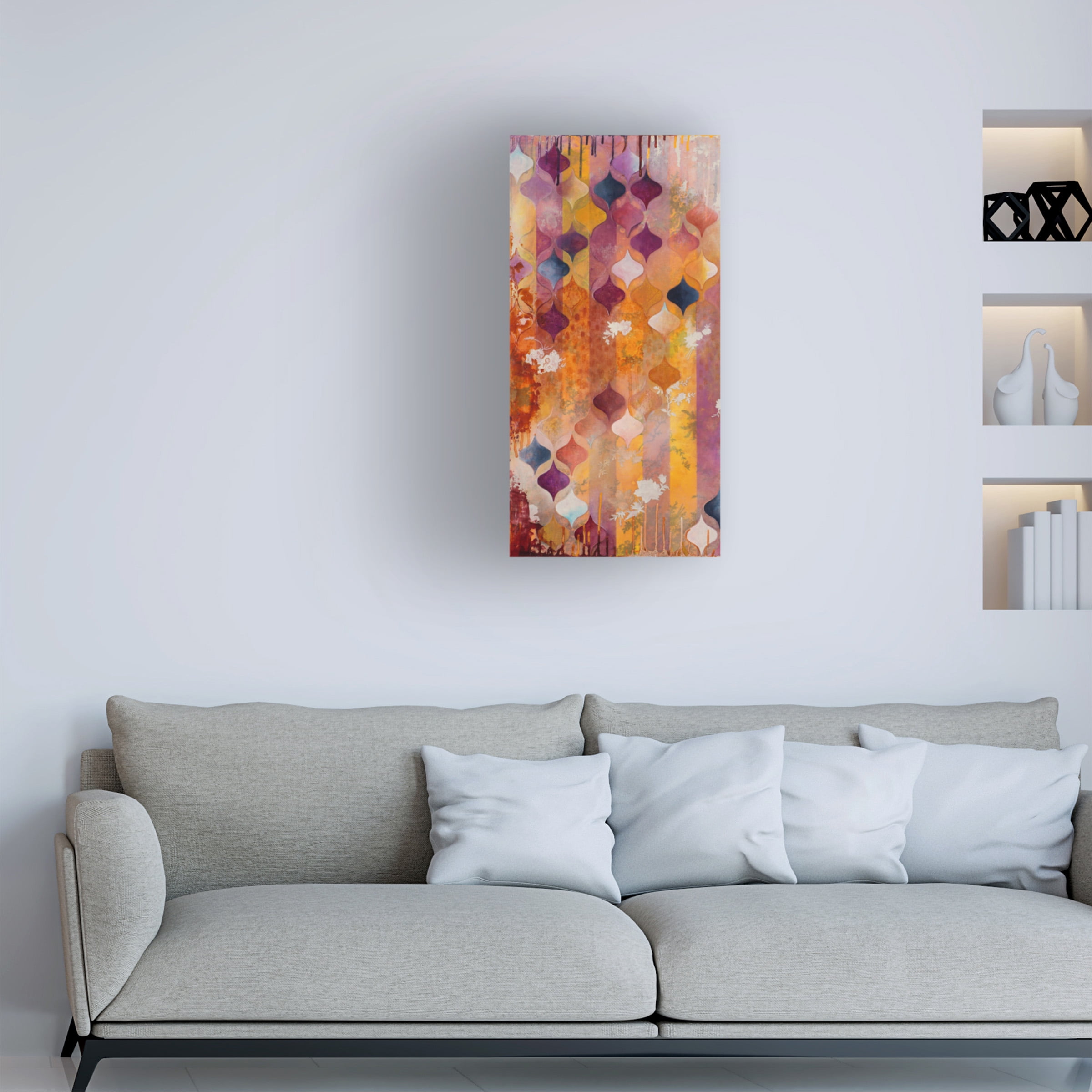 Heather Robinson 'Warm Ambition I' Canvas Art