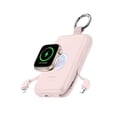 thumbnail image 1 of Power Bank RORRY Rosa 10000mAh Bateria Recargable con Cables Integrados para iPhone y Apple Watch, 1 of 6