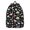 Dinosaur and Leaf, variant on Dinosaur and Flower White Pattern Backpack for School, Cute School Bag with Adjustable Shoulder Straps and Padded Back, 15.7"x11.8"x5.5"
