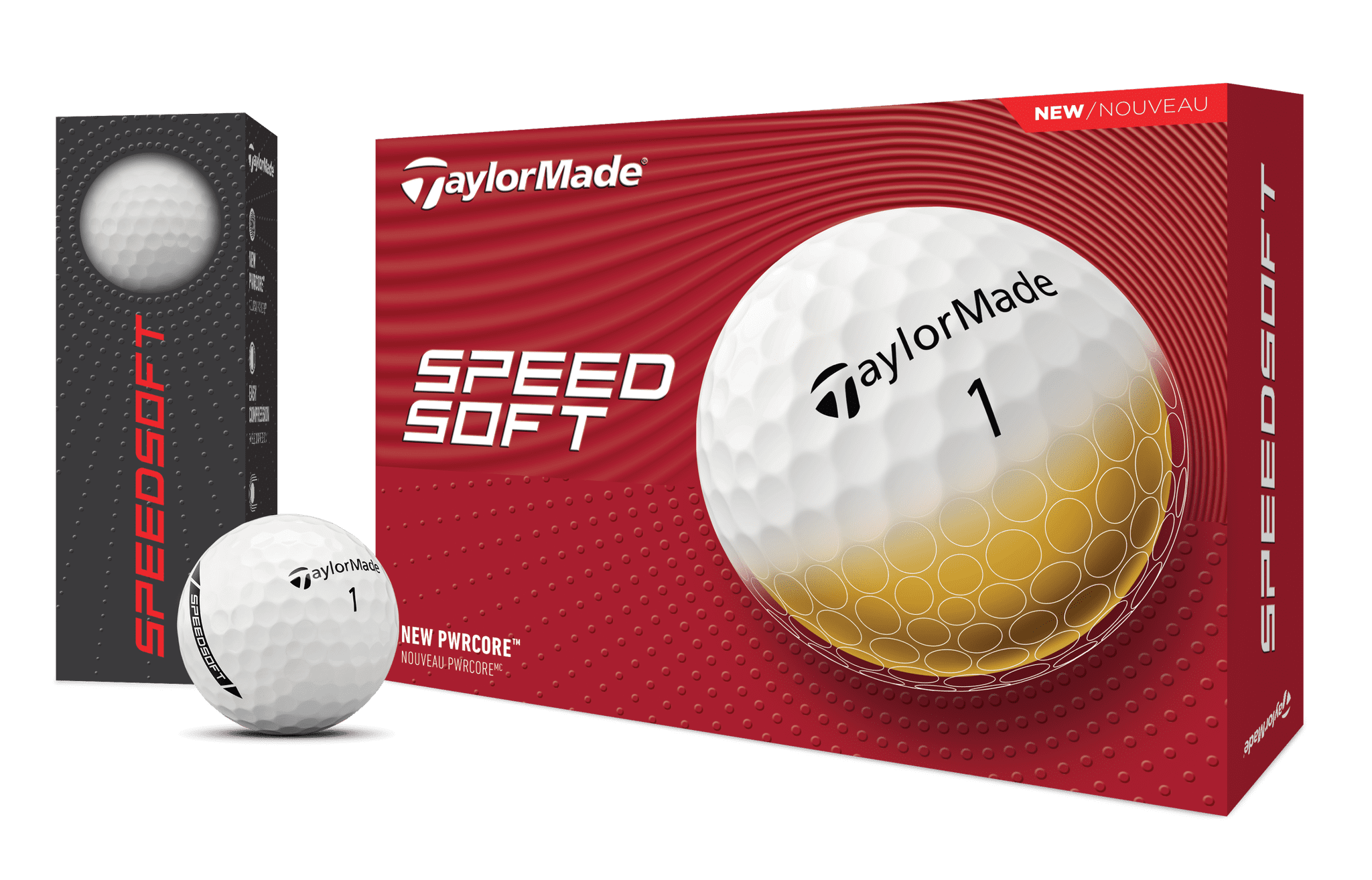TaylorMade Speed Soft Golf Balls White Walmart