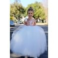 thumbnail image 4 of Ekidsbridal One-Shoulder Sequin Tutu Flower Girl Dresses Wedding Pageant Gown Communion Baptism 182 3, 4 of 4
