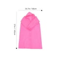 thumbnail image 2 of Worgeous  Electric Car Poncho Jacket Adults Rain Ponchos for Woman Pink, 2 of 8