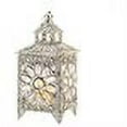 thumbnail image 2 of Elegant Jewel Silver Sparkle Decorative Candle Lantern, 2 of 2
