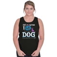 thumbnail image 4 of Of Course Talk My Dog Lover Pet Owner Tank Top Tee Shirt Women Brisco Brands S, 4 of 5