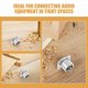 thumbnail image 3 of unbranded 4Ud Adaptador Xlr Panel Mount Color Plata Con Conexión Balanceada Para Equipos De Audio, 3 of 8