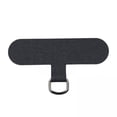 thumbnail image 1 of 5x para Cordón de Teléfono, con Anillo , Piezas de Repuesto para Correa de Teléfono, Lengüeta de Sujeción para Teléfono para Senderismo Al , Negro 5 piezas, 1 of 3