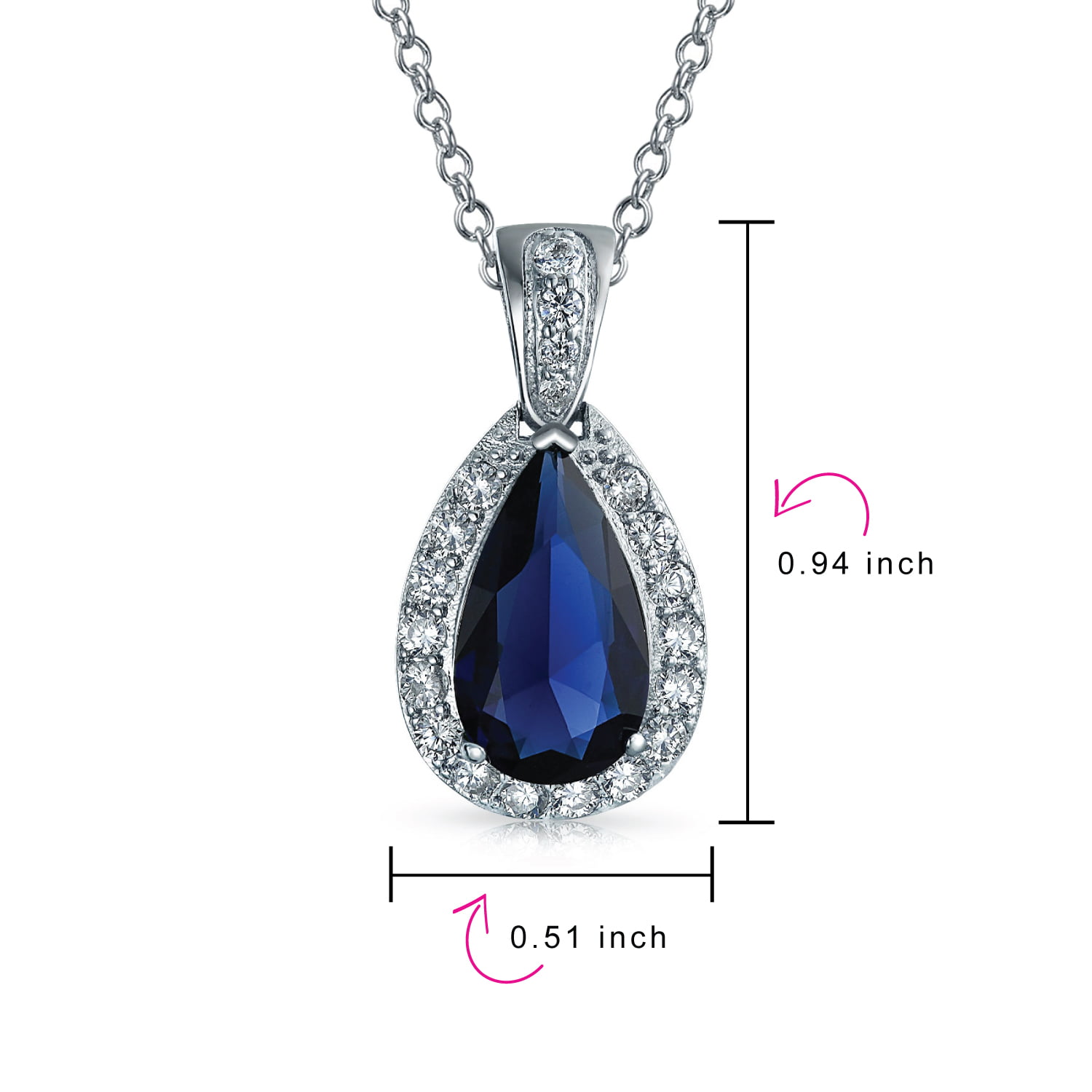 9.00 ct. t.w. Sapphire and 1.50 ct. t.w. Diamond Tennis Necklace in  Sterling Silver | Ross-Simons