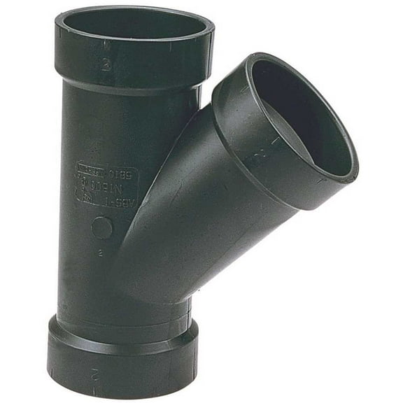 NIBCO C5810HD3 3 in. ABS DWV All Hub Wye