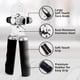 thumbnail image 2 of Abridor de latas manual Zulay Kitchen con abrebotellas, color negro, 2 of 6