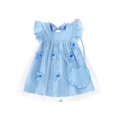 thumbnail image 1 of Vestido Kucnuzki 3T-4T, traje azul con tutú para verano, 1 of 5