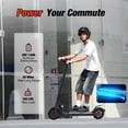 thumbnail image 4 of Folding Electric Scooter,500W Peak Motor E-Scooter for Adults Teen,20 MPH,20 Mile Range, 4 of 8