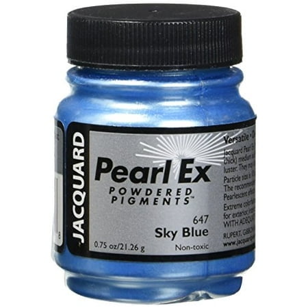 Jacquard JAC-JPX1647 Pearl Ex Powdered Pigment, 0.75 oz, Sky Blue