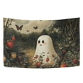 thumbnail image 6 of Yayeee Tapestry Wall Hanging for Bedroom 60" x 40" Living Room Home Wall Art Decor, Ghost in Strawberry Fields, 6 of 7