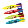 thumbnail image 4 of 4x juguete de buceo Bandits juguetes acuáticos fáciles de llevar juguetes de piscina resistentes juegos subacuáticos para fiesta actividad al, 4 of 9