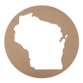 thumbnail image 1 of 15" Wooden Wall Decor - US States - Premium MDF Wood Wall Decor, 1 of 50