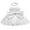 White, variant on Canrulo Flower Girl Princess Dress Kids Baby Party Wedding Bridesmaid Pageant Birthday Pink 0-3 Months