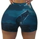 thumbnail image 2 of Balery Lonely Night Wolf Pantalones cortos de entrenamiento estampados para mujer, sin costuras, ajustados, para gimnasio, yoga, correr, deportes, ejercicio activo, fitness.-X-Large, 2 of 8