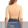 thumbnail image 2 of MANIFIQUE Upper Arm Shaper for Women Faja Post Surgery Slimming Compression Half Sleeves Shapewear Tops, 2 of 6