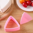 thumbnail image 4 of 2DXuixsh Triangle Rice Makers Japanese Rice Cooker for Kids Bento Non Stick Food Grade Silicone Moulds for Chocolate Candy Cake Pink, 4 of 7