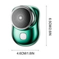 thumbnail image 3 of Banzch Electric Shaver For Men,Mini-Shave Portable Electric Shaver Pocket Size Portable Shaver Wet And Dry Mens USB Rechargeable Shaver Charging With 1pc Cutter Head,Mothers Day Gifts, 3 of 5