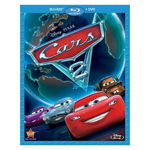 Br Cars 2 Blu Ray Dvd 2 Disc Combo Br Pkg Walmart Com Walmart Com