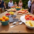 thumbnail image 3 of WUJDF 2 Pcs Stainless Steel Spoons with Serrated Edges, Stainless Steel Fruit Spoons, Dessert Spoons, Table Spoons, Soup Spoons, Salad Spoons, Cheese Spoons, with Non Stick Coating for Home Kitchens, 3 of 7