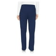 thumbnail image 3 of MED COUTURE Women Scoop Pocket Pant, Color: Navy, Size: XL (8733-NAVY-XL), 3 of 5
