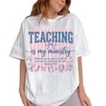 thumbnail image 2 of Teaching Is My Ministry Christian Teacher T-Shirt for Men and Women, Sizes S-5XL, 2 of 6