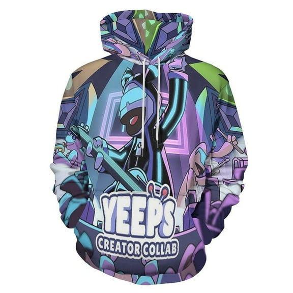 Yeeps Hide Seek Adult Sweater Pullover Sweatshirt Hoodies Long Sleeve Hooded Jackets Men Women