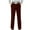10#Wine, variant on Men's Cotton Fit Corduroy Pant Straight-Leg Corduroy Pant for Men