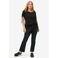 thumbnail image 4 of Ellos Women's Crop Bootcut Jeans Jeans, 4 of 6