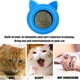 thumbnail image 1 of Bola de hierba gatera giratoria, bolas de hierba gatera seguras naturales, suministros de salud para mascotas de juguete (azul) Ehuebsd Para estrenar, 1 of 6