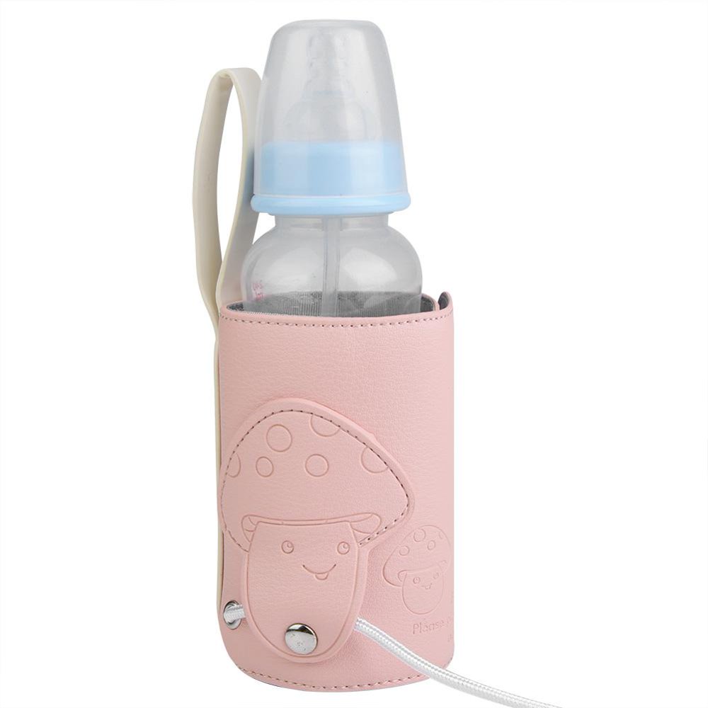 Tebru USB Baby Bottle Warmer Portable Milk Travel Storage Insulation