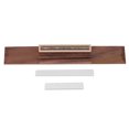 thumbnail image 2 of Guitar Saddle Nut Set, Rosewood Bone Comfortable Hand Feeling Guitar Nut Saddle Easy Installation Sturdy Decorative  For Voice Lessons, 2 of 8
