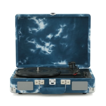 Crosley Cruiser Plus Vinyl Record Player with Speakers and Wireless Bluetooth - Audio Turntables