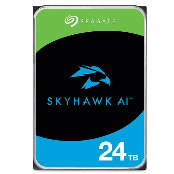 Seagate SkyHawk AI ST24000VE002 24TB 7200 RPM 512MB Cache SATA 6.0Gb/s 3.5" Internal Hard Drive