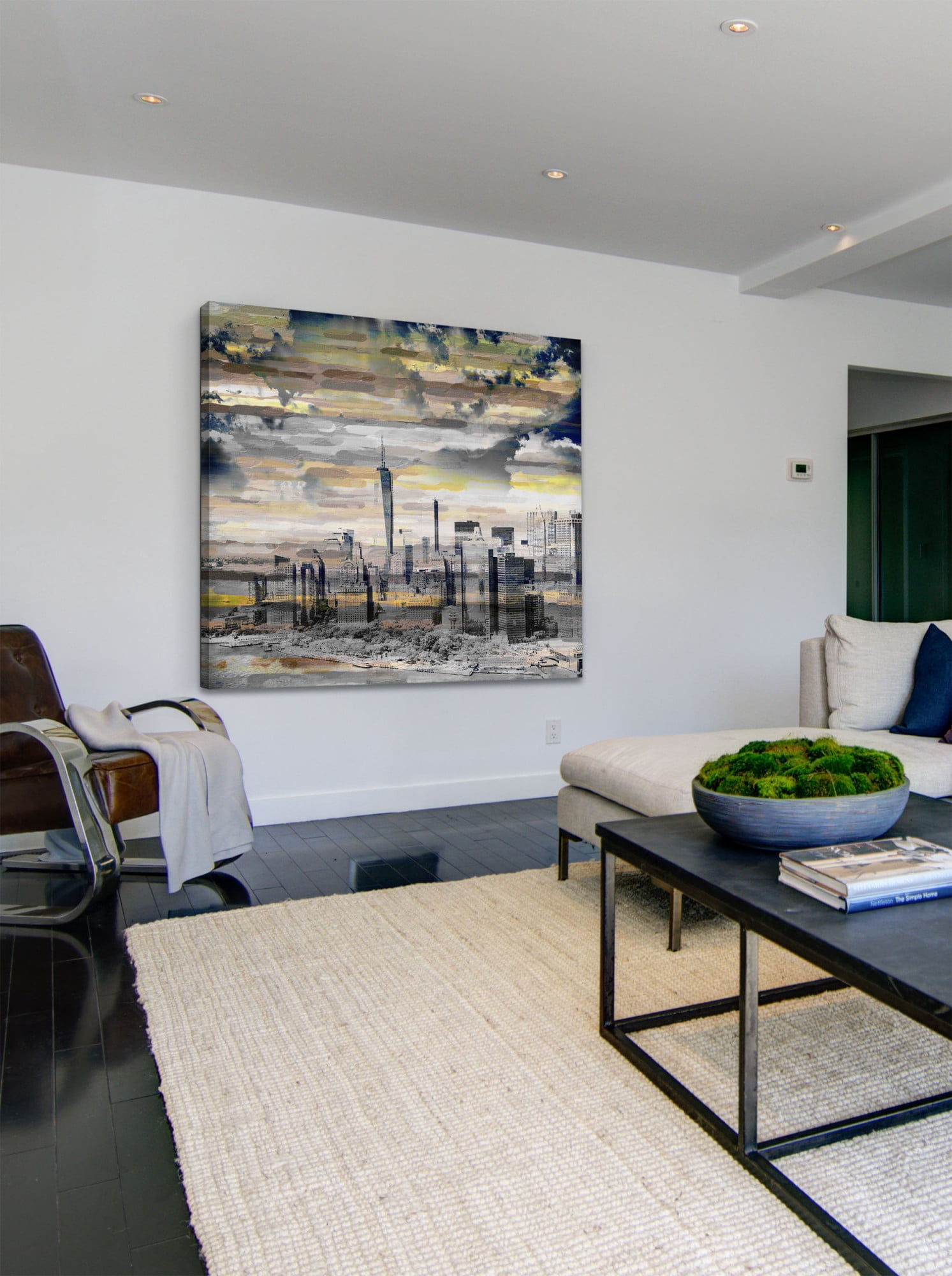 Parvez Taj "The Big Apple" Print on Canvas