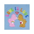 thumbnail image 5 of Care Bears Men's Love Is Love Rainbow Adult Short Sleeve T-Shirt, 5 of 5