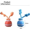 thumbnail image 3 of Interactive Automatic Dog Ball with Rope for Small Dogs, Rechargeable Blue Tug Toy, 3 of 6
