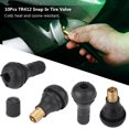 thumbnail image 1 of 10Pcs Car Auto TR412 Wheel Snap In Tire Tyre Valve Stem Dust Cap Rubber Valve, 1 of 7