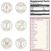 Live Conscious Beyond Collagen Powder with Biotin & Vitamin C, Unflavored, Multi-Type I, II, III, V & X, 41 Servings
