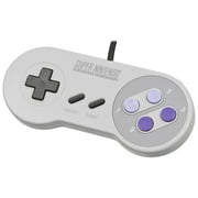 Super Nintendo SNES System Video Game Console, Gray