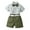 C001, variant on YTDSCS Little Boys Summer Formal Outfit Toddler Kids Boys Floral Print Cotton Shirt Set + Shorts+ Bowtie + Belt 4PCS Gentleman Set 9 Months-6 Years