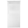 thumbnail image 3 of Biltek Horizontal Window Blinds Vinyl Venetian Blinds for Windows Room Darkening Blinds White Blinds with Tilt Wand 1" Slat Privacy Window Shades Door Blinds 42"W x 64"H, 3 of 7