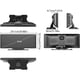 thumbnail image 3 of Pisexur Accesorios para coches, Electrónica para cochesCámara de tablero de navegación compatible con teléfono Pantalla táctil de 10 pulgadas Grabación Full HD Navegación GPS Control de voz Tarjeta d, 3 of 3
