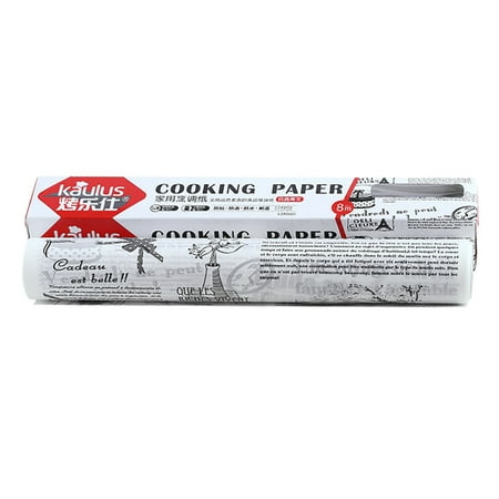 

1 Roll Baking Paper Pads Air Fryer Papers Oil Poof Baking Mats Parchment Papers for Kitchen